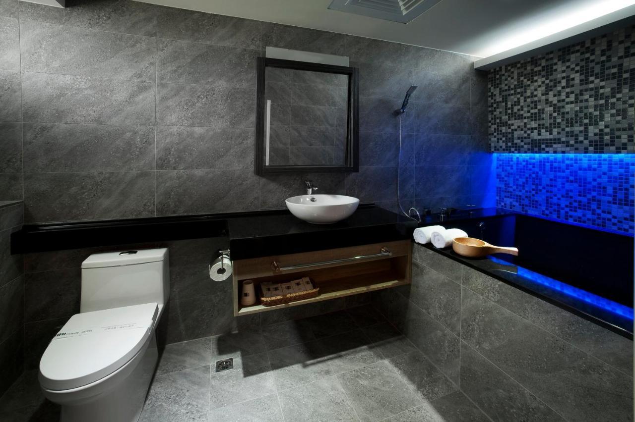 Two Fukun Hotel Jiaoxi Luaran gambar